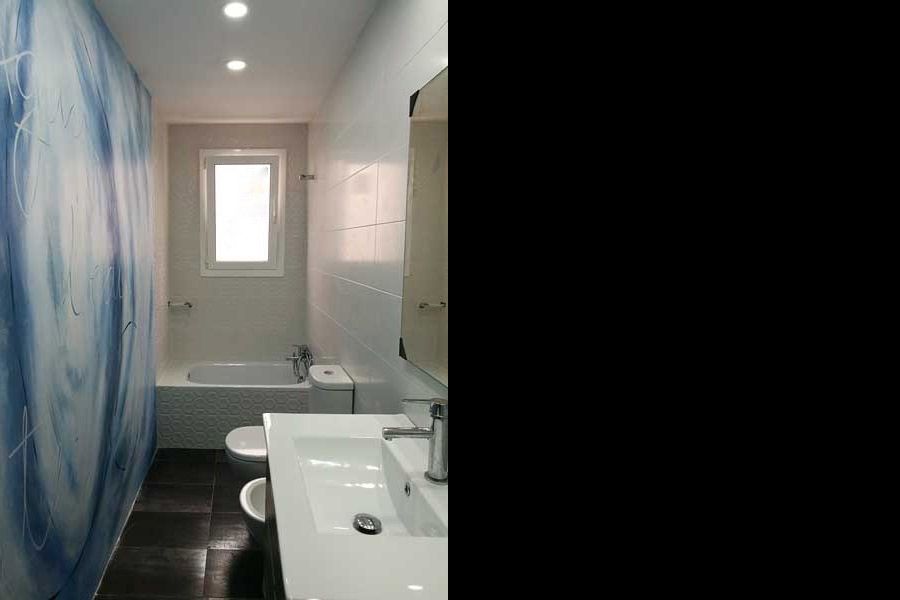 Reforma de baño de cortesía