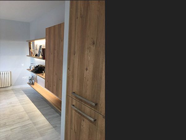 Reforma de cocina de madera Barcelona - ContemporáneaReforma de cocina en Les Franqueses del Vallès