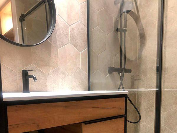 Reforma de baño en Granollers - Contemporánea