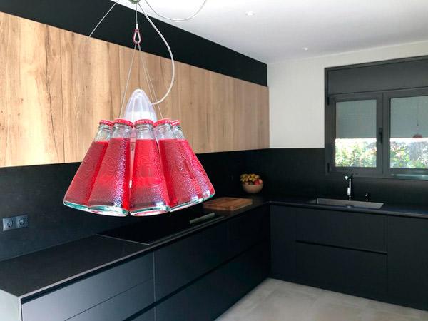 Reforma de cocina y baño en Cardedeu color e innovación - Contemporánea