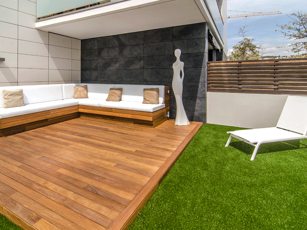 Reforma integral piso en Sitges, terraza