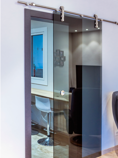 Puertas correderas de cristal, una solución personalizada para esta reforma Granollers