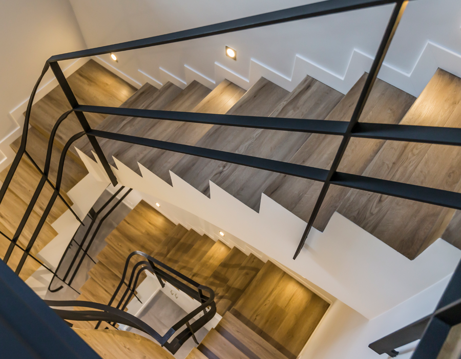 Diseño de escaleras, arquitecto Granollers, Contemporánea