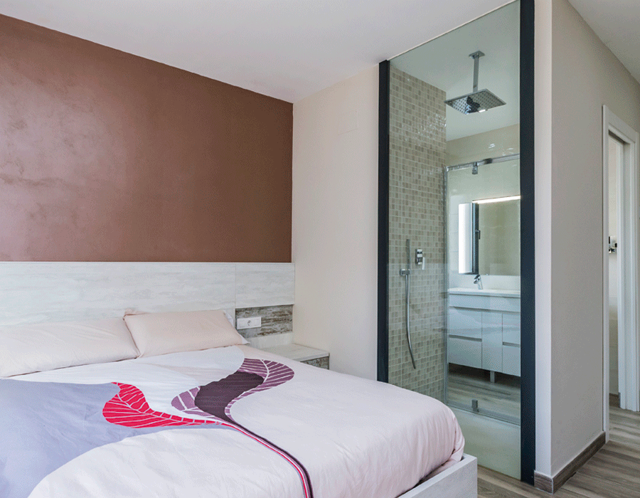 Dormitorio Suite, reformas Barcelona, Contemporánea Granollers