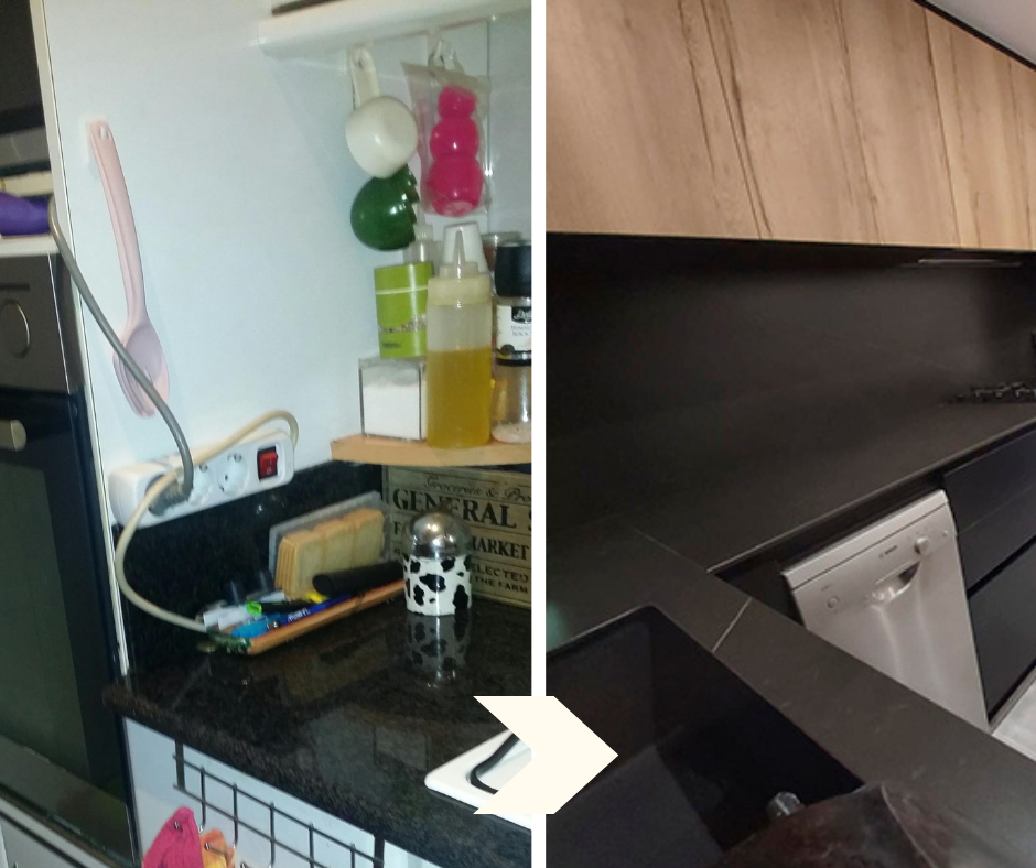 La encimera aportó un cambio sustancial a la cocina