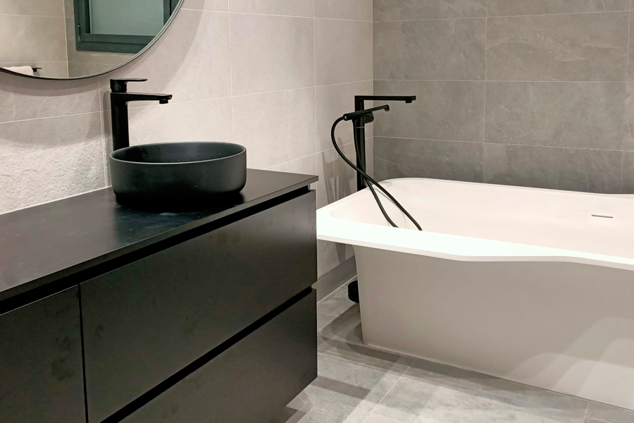 Mueble de lavabo, reforma de baño Granollers