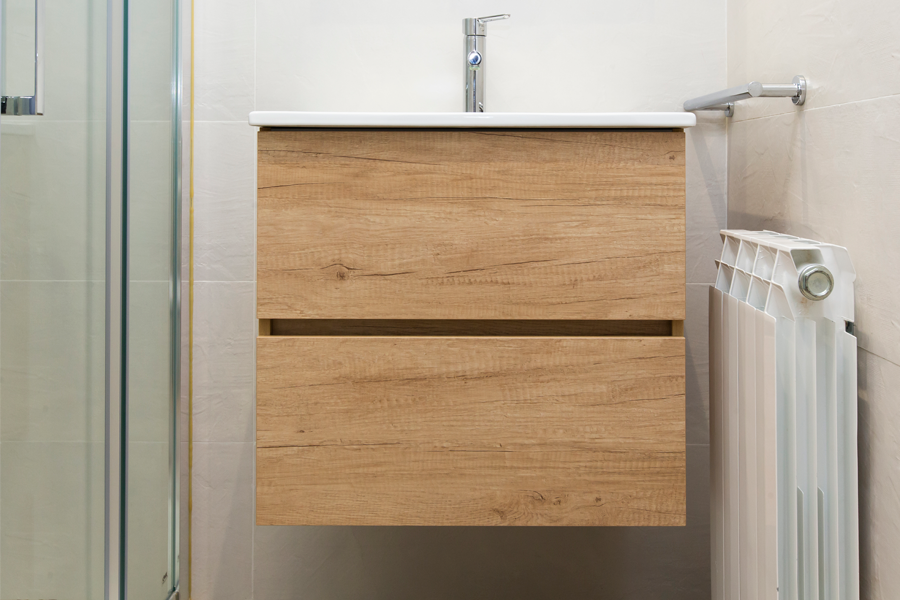 Mueble de lavabo, reforma de baño Granollers