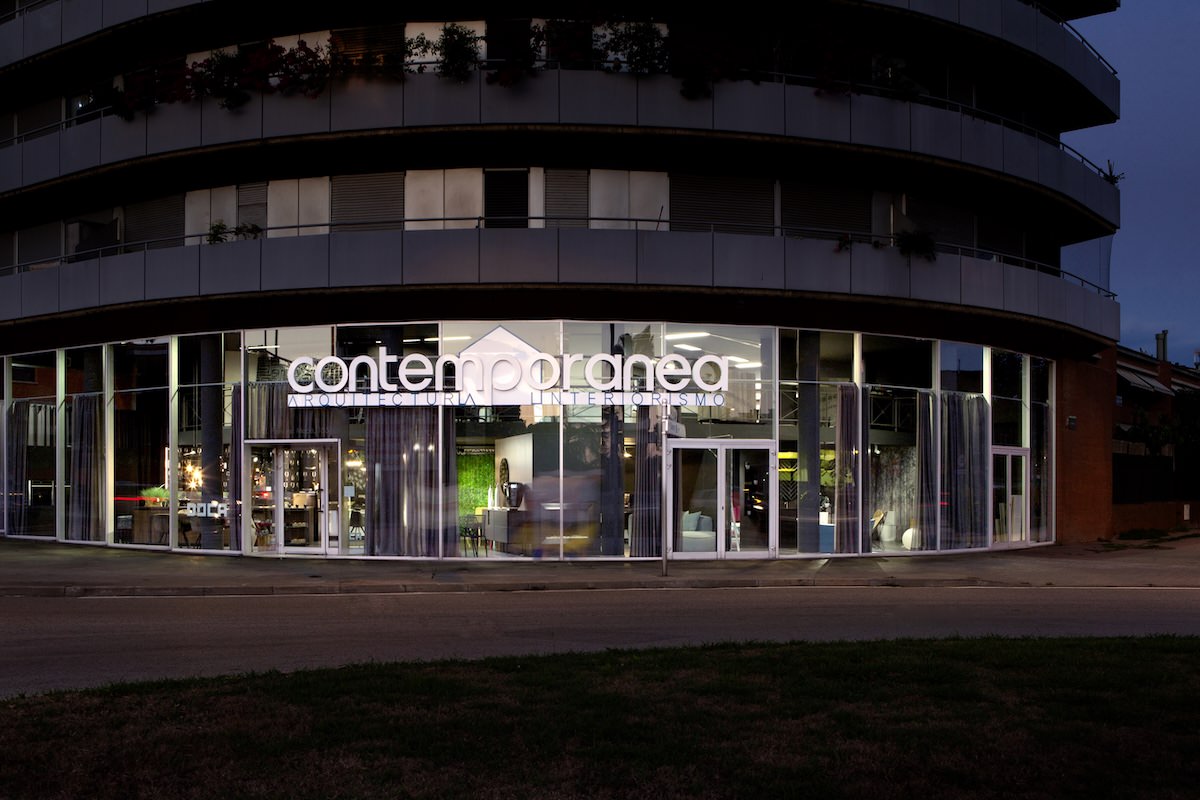 Fachada del estudio de reformas, arquitectura e interiorismo Contemporanea Granollers