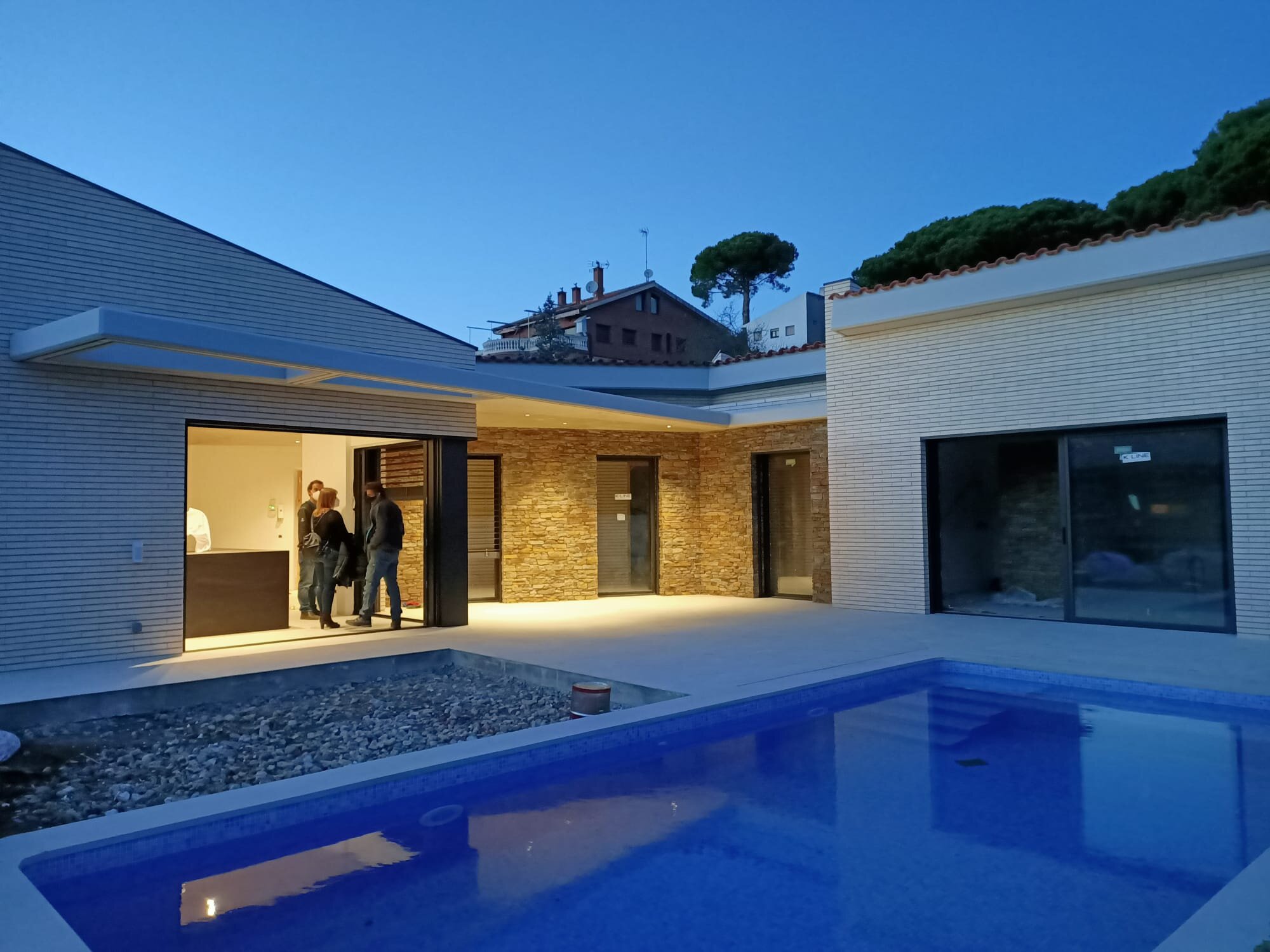 Obra nueva vivienda unifamiliar, arquitectos Granollers