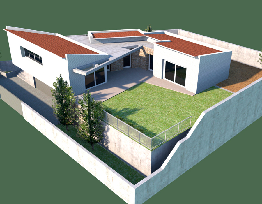 Obra nueva vivienda unifamiliar, arquitectos Granollers